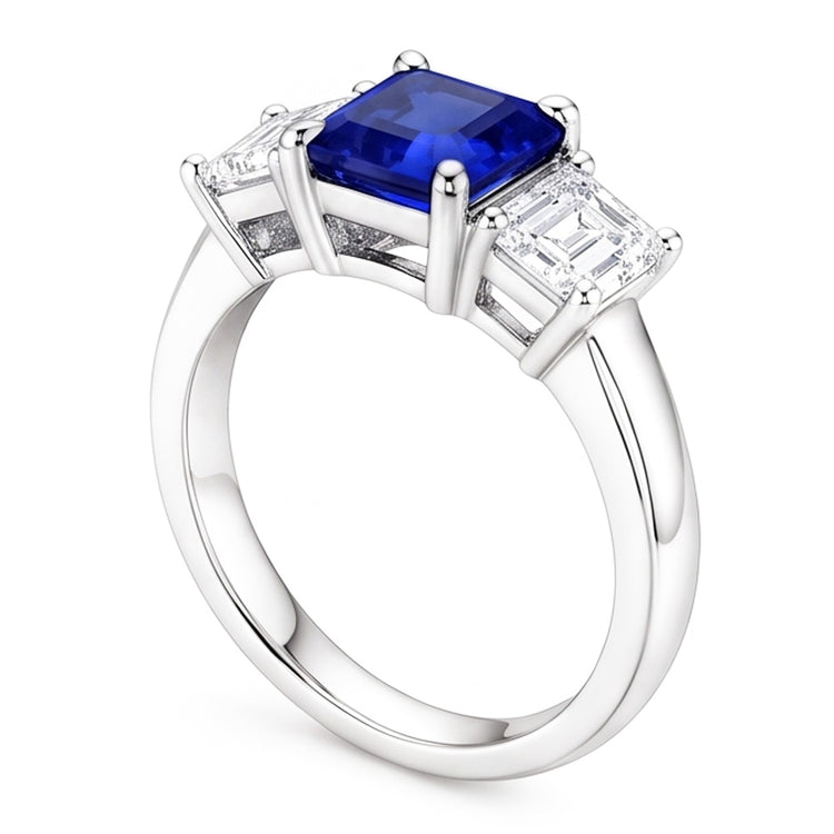 Bague Saphir Naturel 2.50 Carats