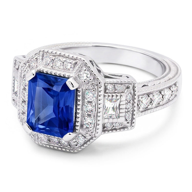 Bague Saphir Naturel 2.50 Carats