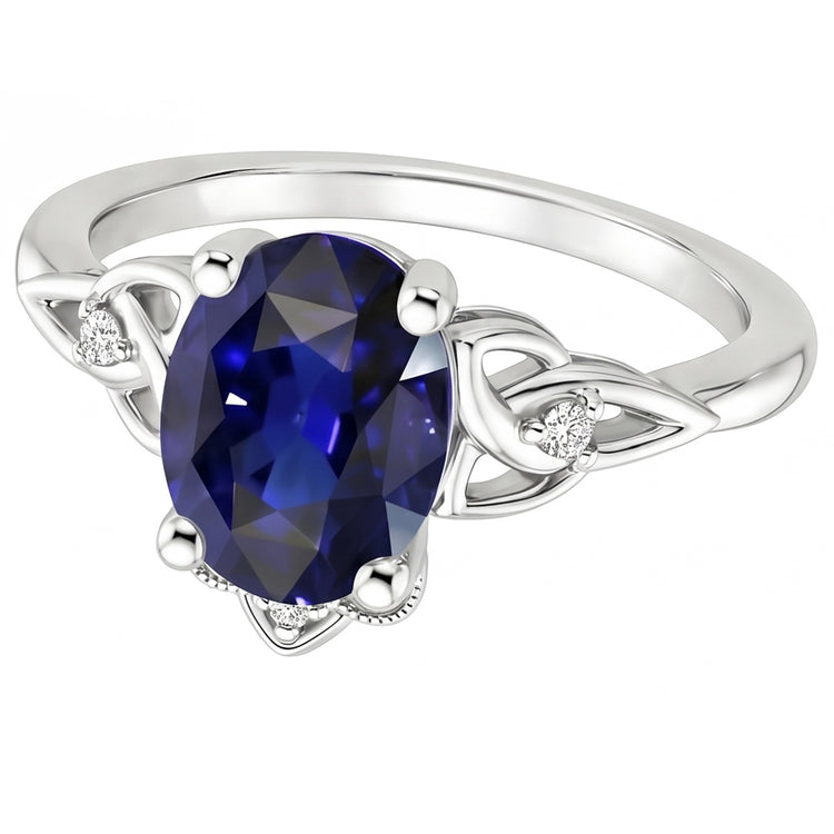 Bague Saphir Naturel 2.50 Carats