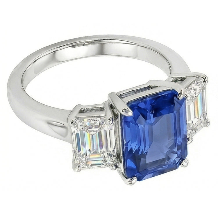 Bague Saphir Naturel 2.50 Carats