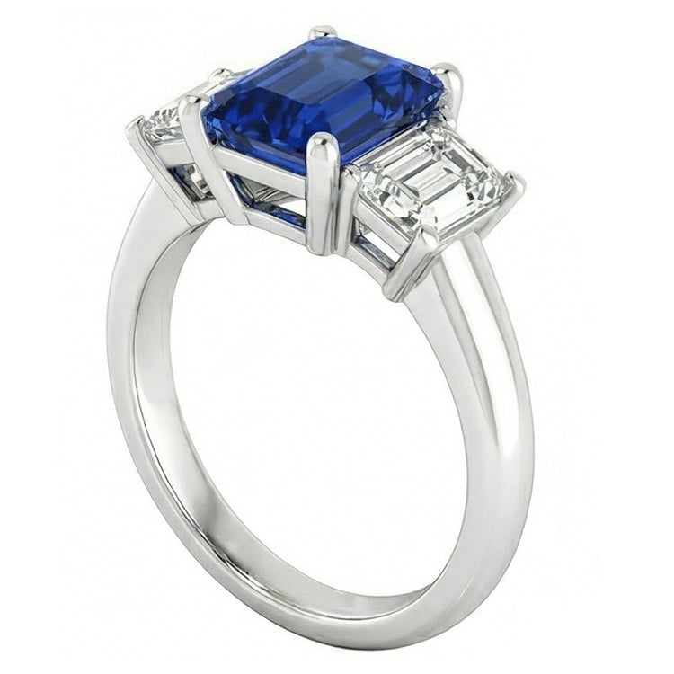 Bague Saphir Naturel 2.50 Carats