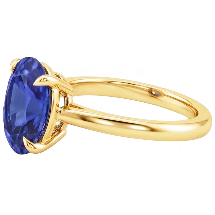 Bague Saphir Naturel 2.50 Carats