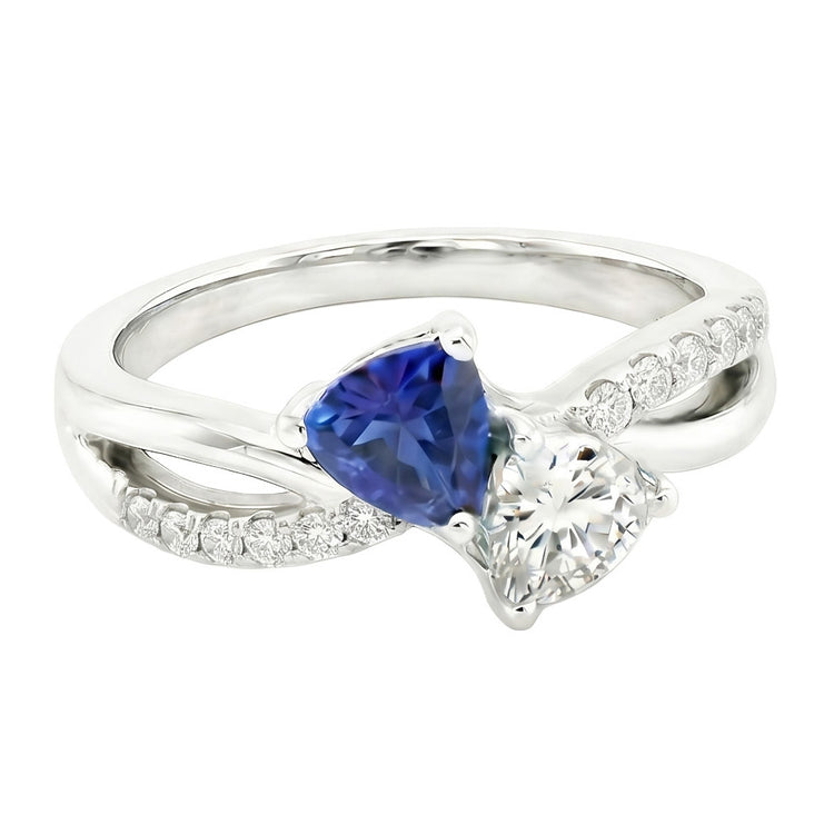 Bague Saphir Naturel 2.50 Carats