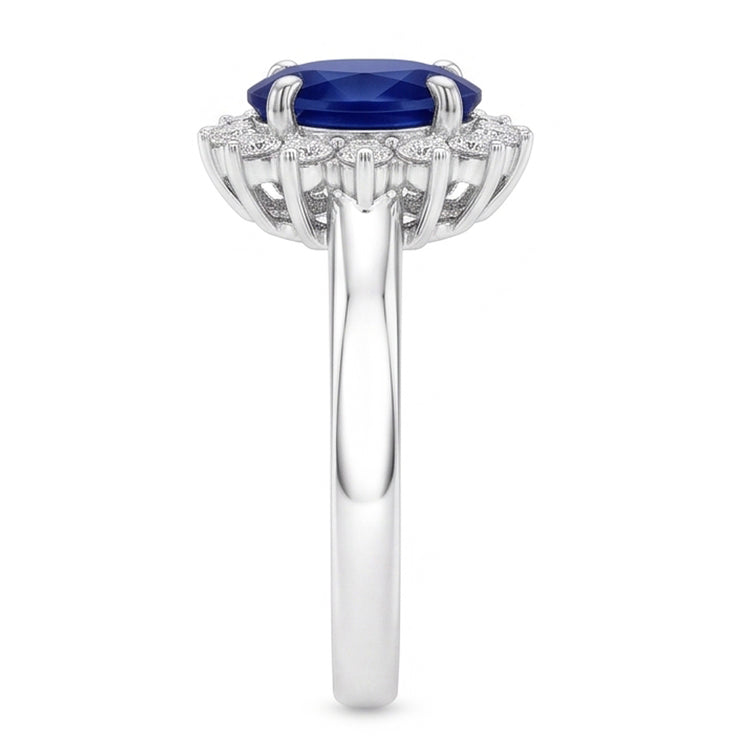 Bague Saphir Naturel 2.50 Carats