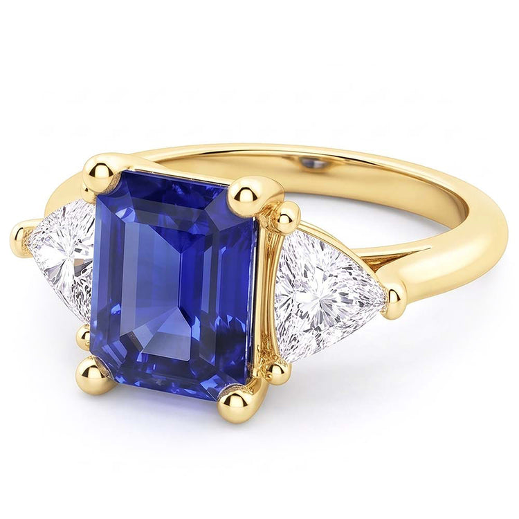 Bague Saphir Naturel 2.50 Carats