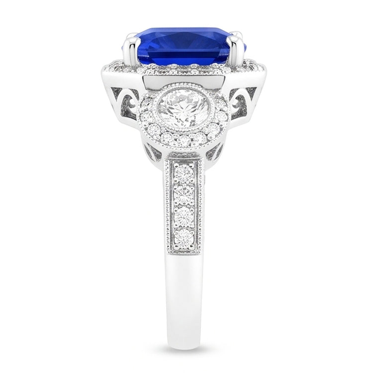 Bague Saphir Naturel 2.50 Carats