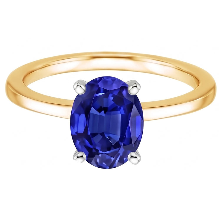 Bague Saphir Naturel 2.50 Carats