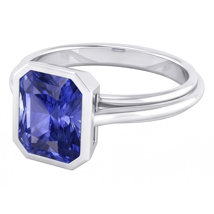 Bague Saphir Naturel 2.50 Carats