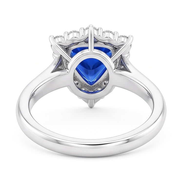 Bague Saphir Naturel 2.50 Carats