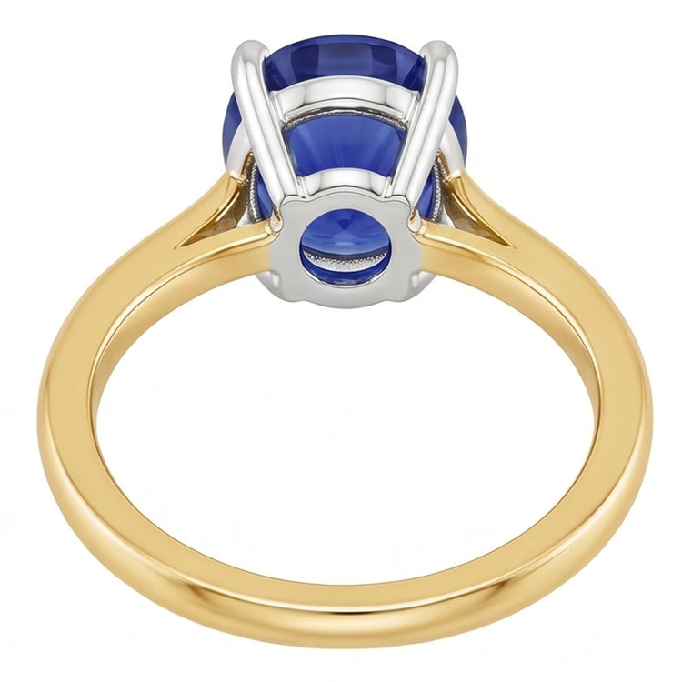 Bague Saphir Naturel 2.50 Carats