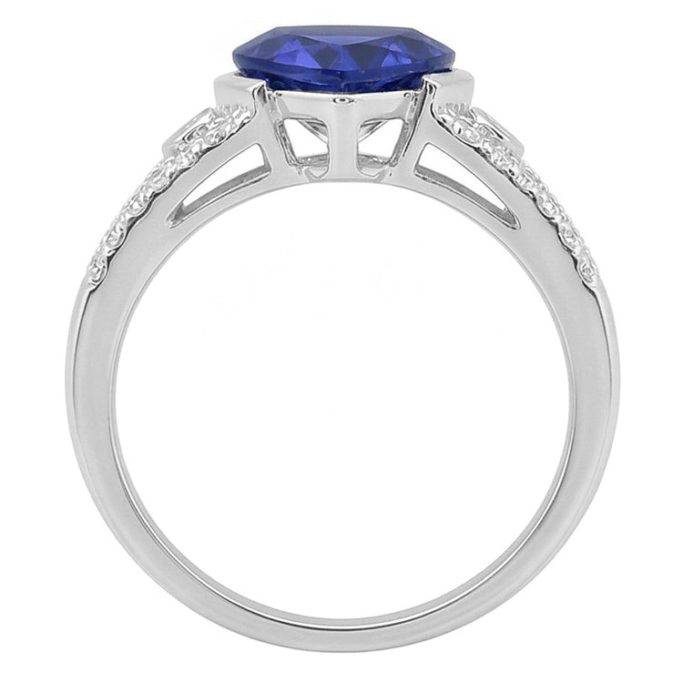 Bague Saphir Naturel 2.50 Carats