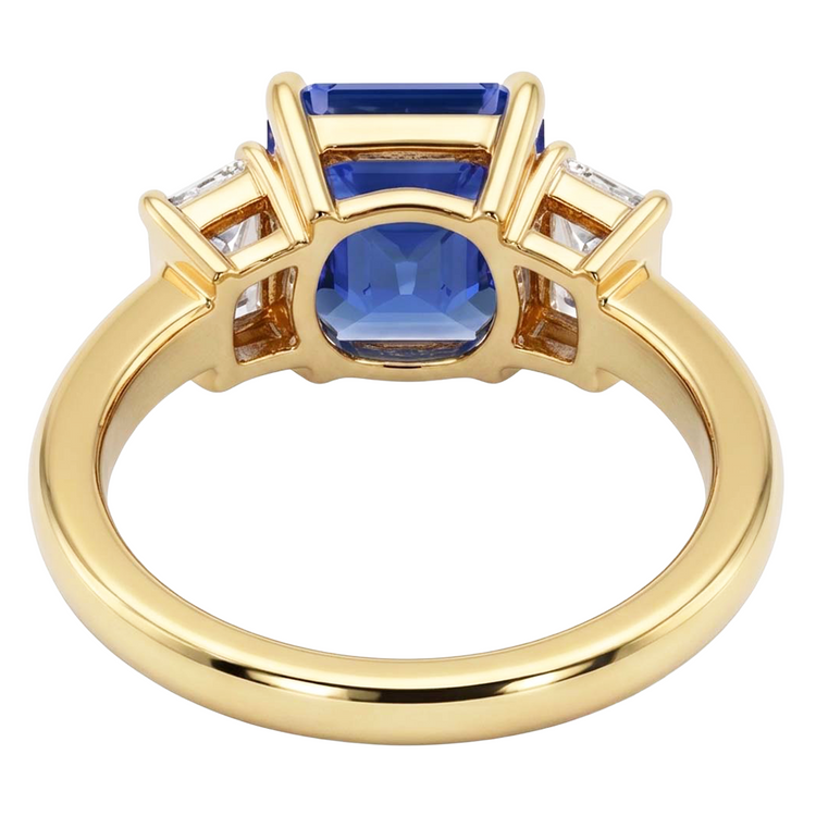 Bague Saphir Naturel 2.50 Carats