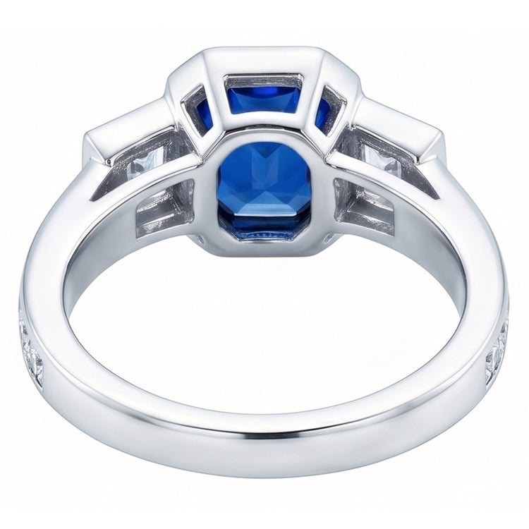 Bague Saphir Naturel 2.50 Carats