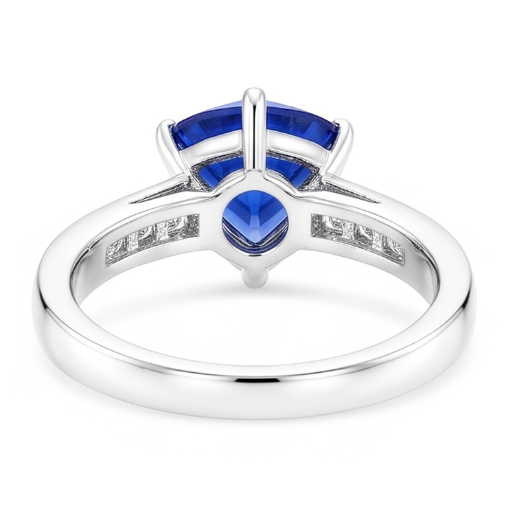 Bague Saphir Naturel 2.50 Carats