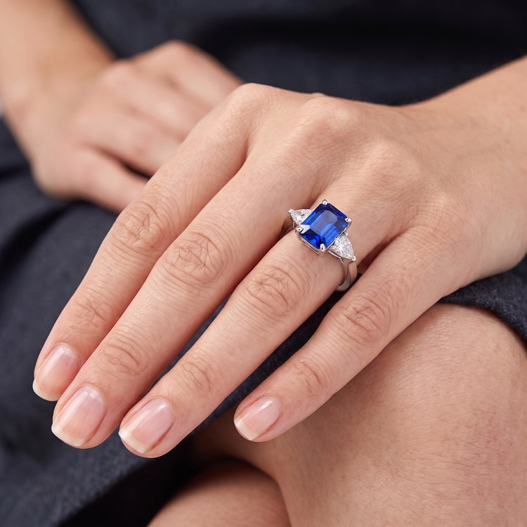 Bague Saphir Naturel 2.50 Carats