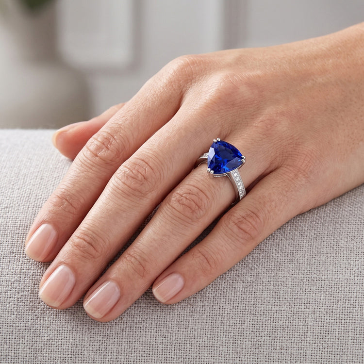 Bague Saphir Naturel 2.50 Carats