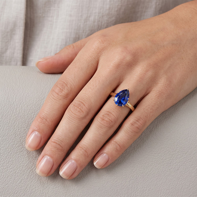 Bague Saphir Naturel 2.50 Carats