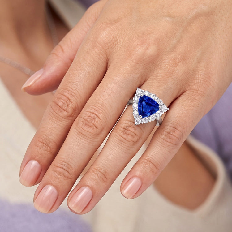 Bague Saphir Naturel 2.50 Carats