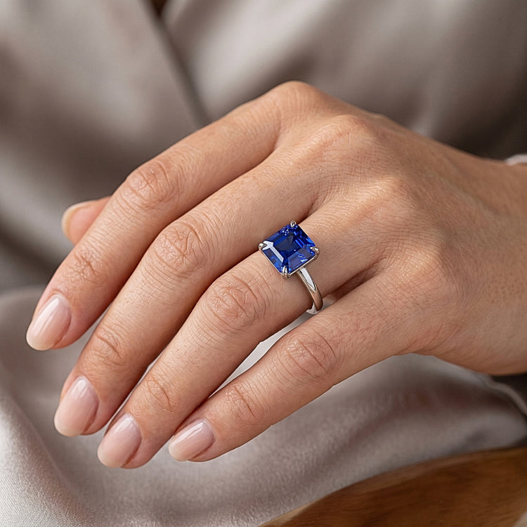 Bague Saphir Naturel 2.50 Carats