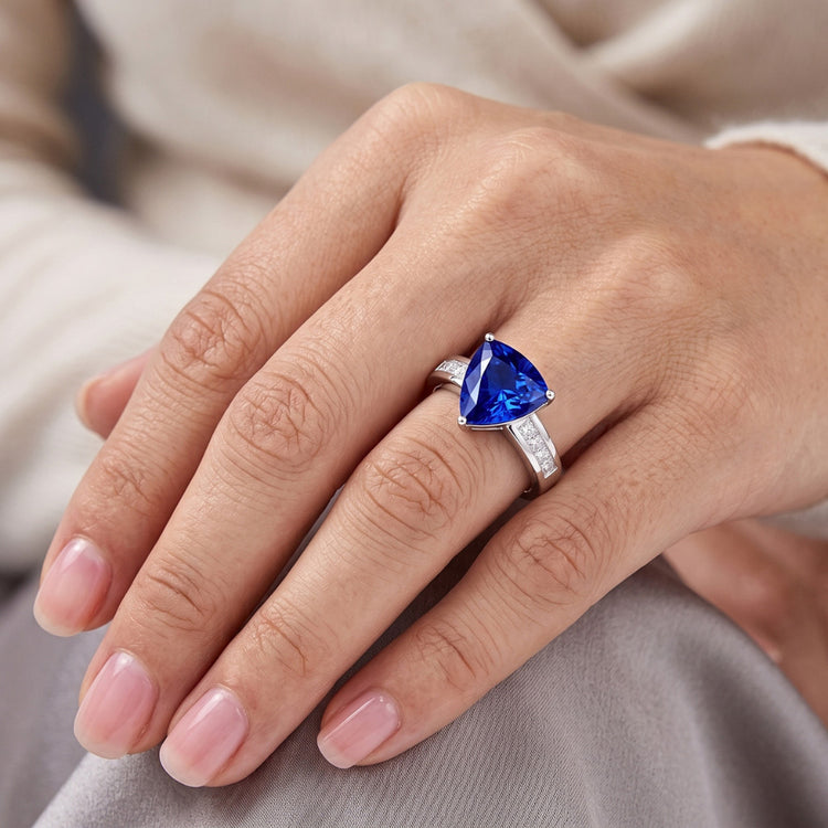Bague Saphir Naturel 2.50 Carats