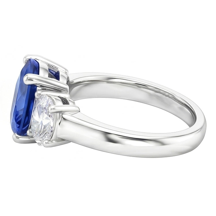Bague Saphir Naturel 2.60 Carats