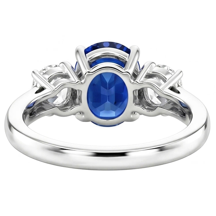 Bague Saphir Naturel 2.60 Carats