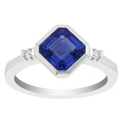 Bague Saphir Naturel 2.75 Carats