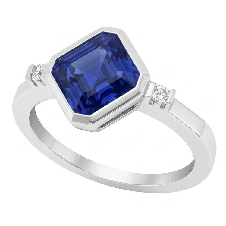 Bague Saphir Naturel 2.75 Carats