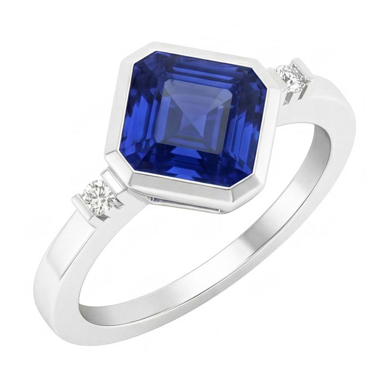 Bague Saphir Naturel 2.75 Carats