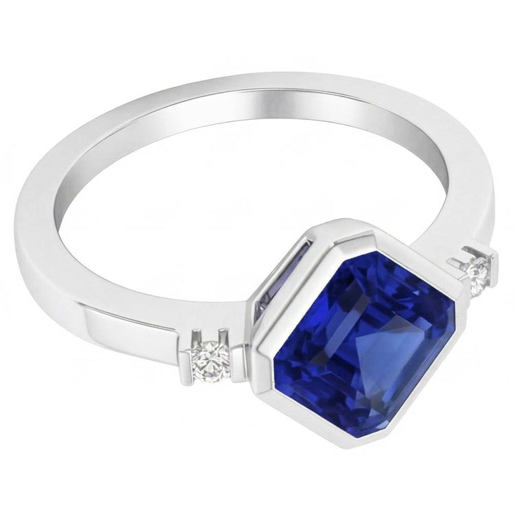 Bague Saphir Naturel 2.75 Carats