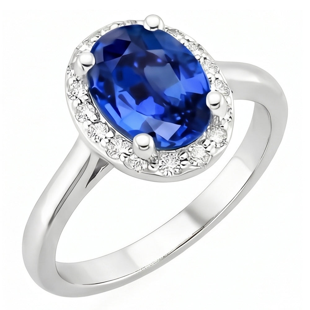 Bague Saphir Naturel 2.80 Carats