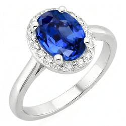 Bague Saphir Naturel 2.80 Carats