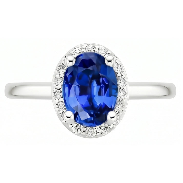 Bague Saphir Naturel 2.80 Carats
