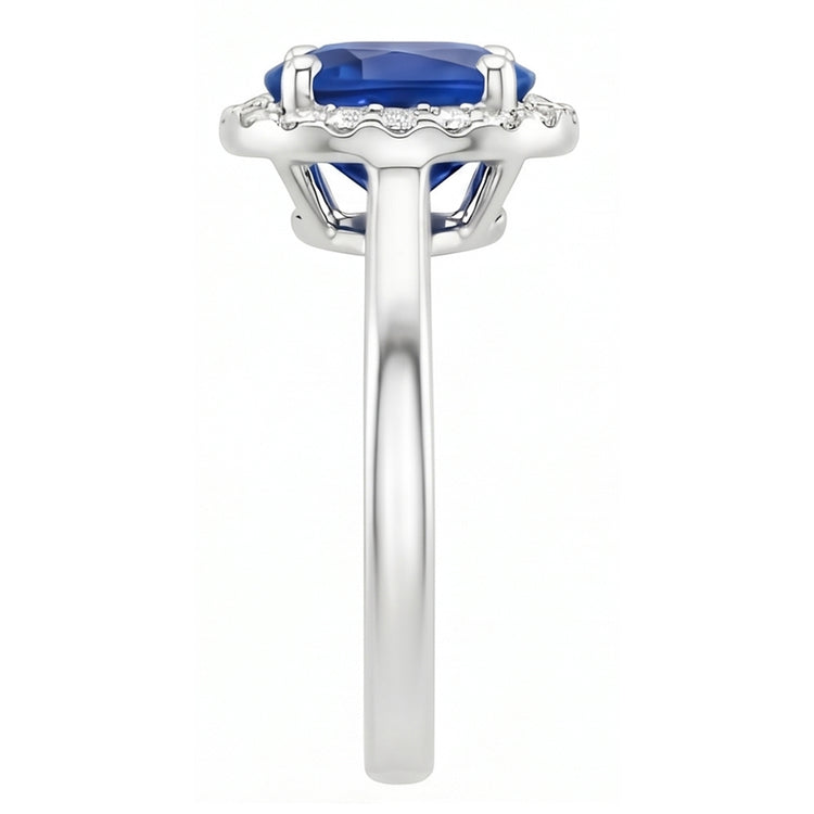 Bague Saphir Naturel 2.80 Carats