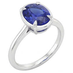Bague Saphir Naturel 2 Carats