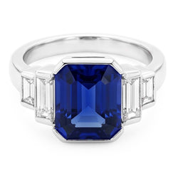 Bague Saphir Naturel 2 Carats