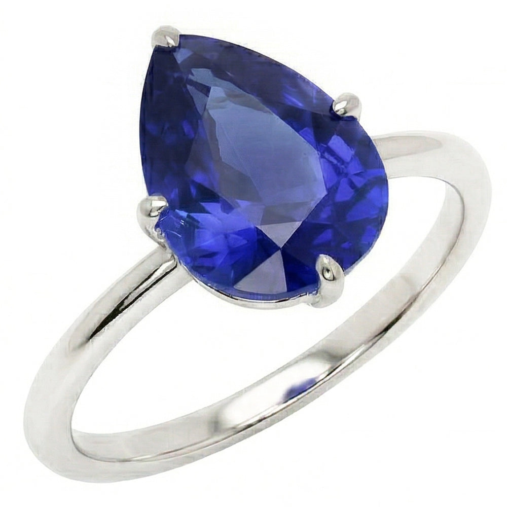Bague Saphir Naturel 2 Carats