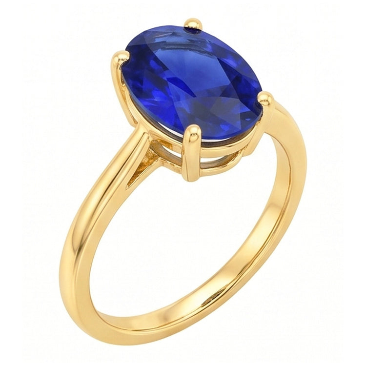 Bague Saphir Naturel 2 Carats