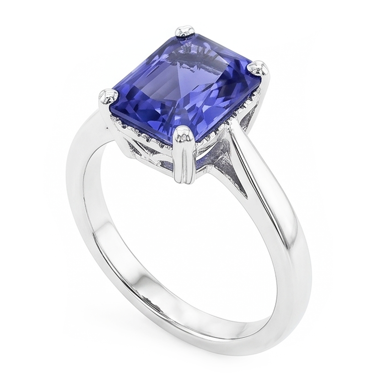 Bague Saphir Naturel 2 Carats