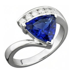 Bague Saphir Naturel 2 Carats