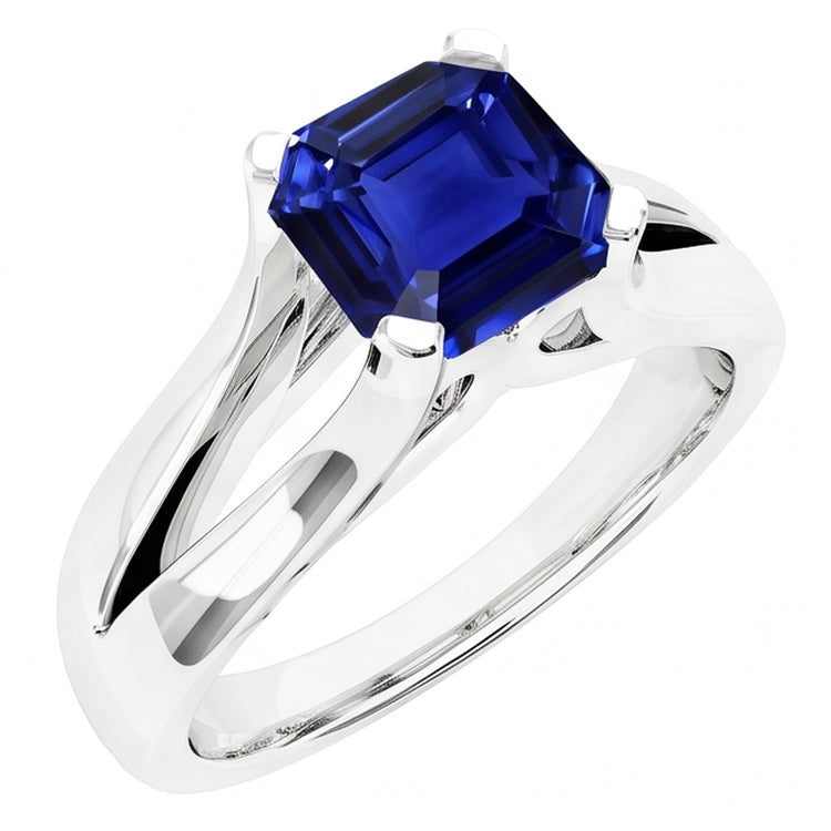 Bague Saphir Naturel 2 Carats