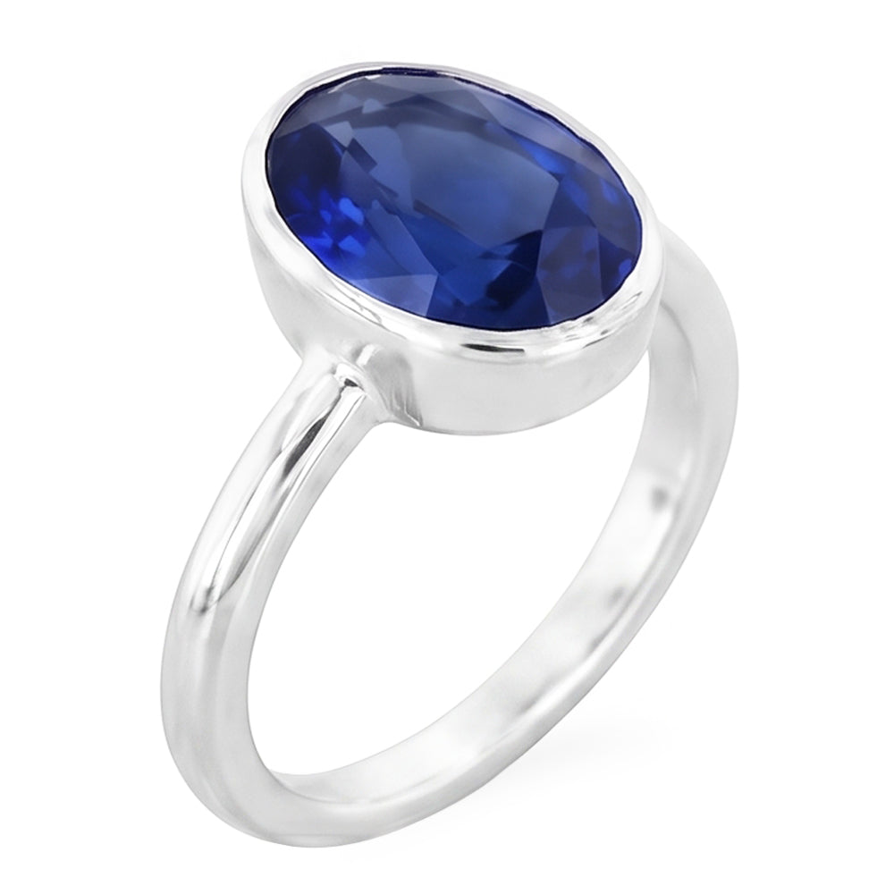 Bague Saphir Naturel 2 Carats