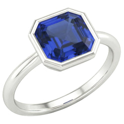 Bague Saphir Naturel 2 Carats