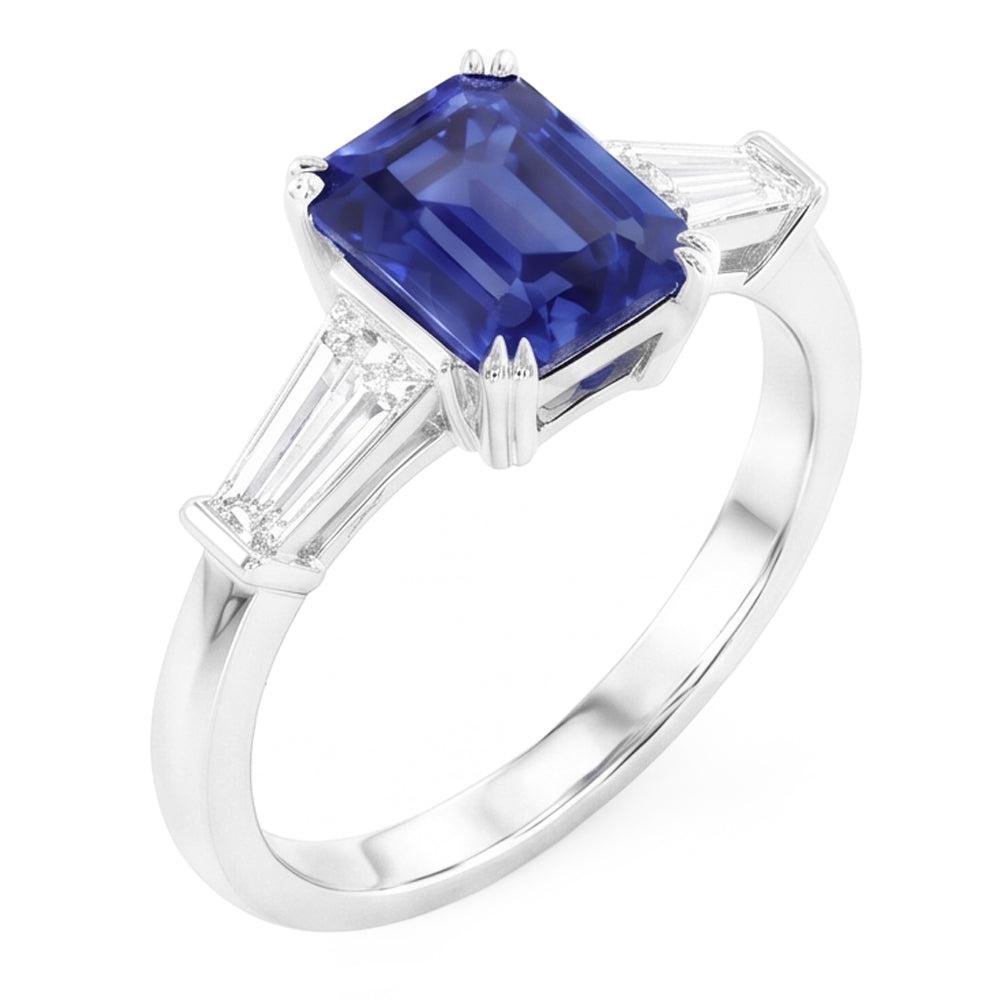 Bague Saphir Naturel 2 Carats