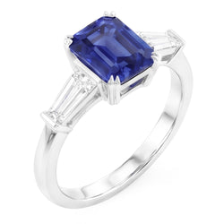 Bague Saphir Naturel 2 Carats