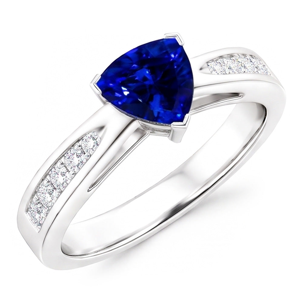 Bague Saphir Naturel 2 Carats