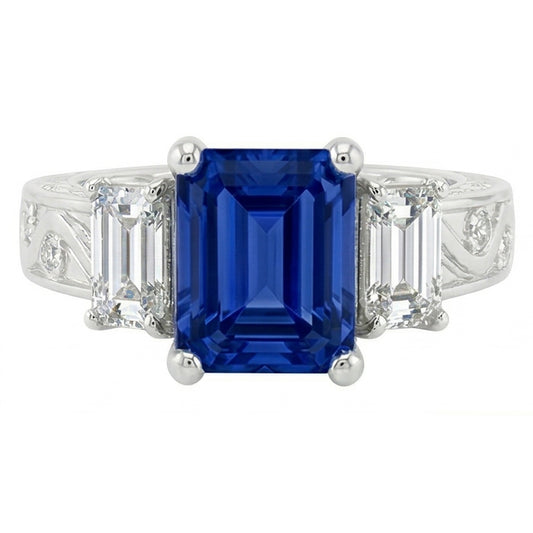 Bague Saphir Naturel 2 Carats