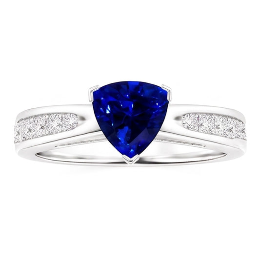 Bague Saphir Naturel 2 Carats