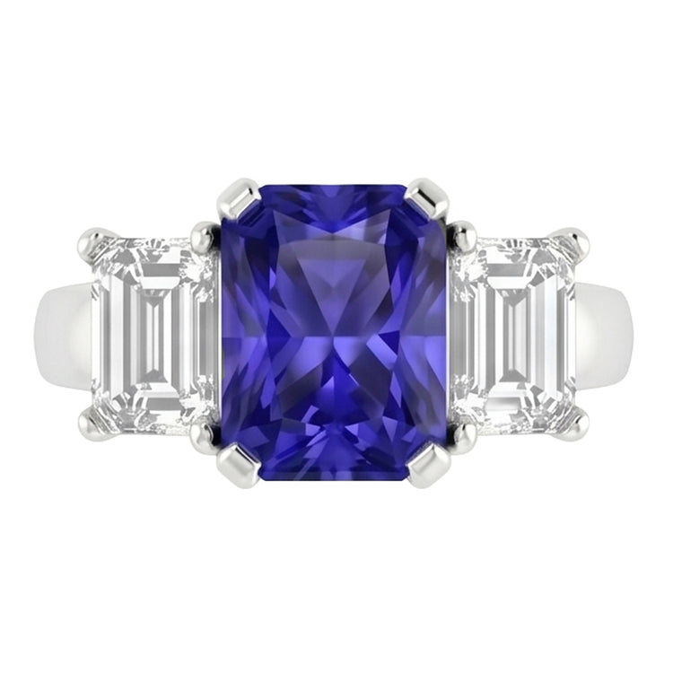 Bague Saphir Naturel 2 Carats