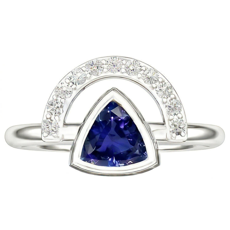 Bague Saphir Naturel 2 Carats